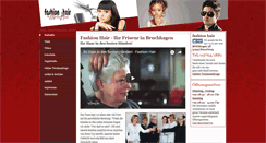 Desktop Screenshot of fashion-hair.de